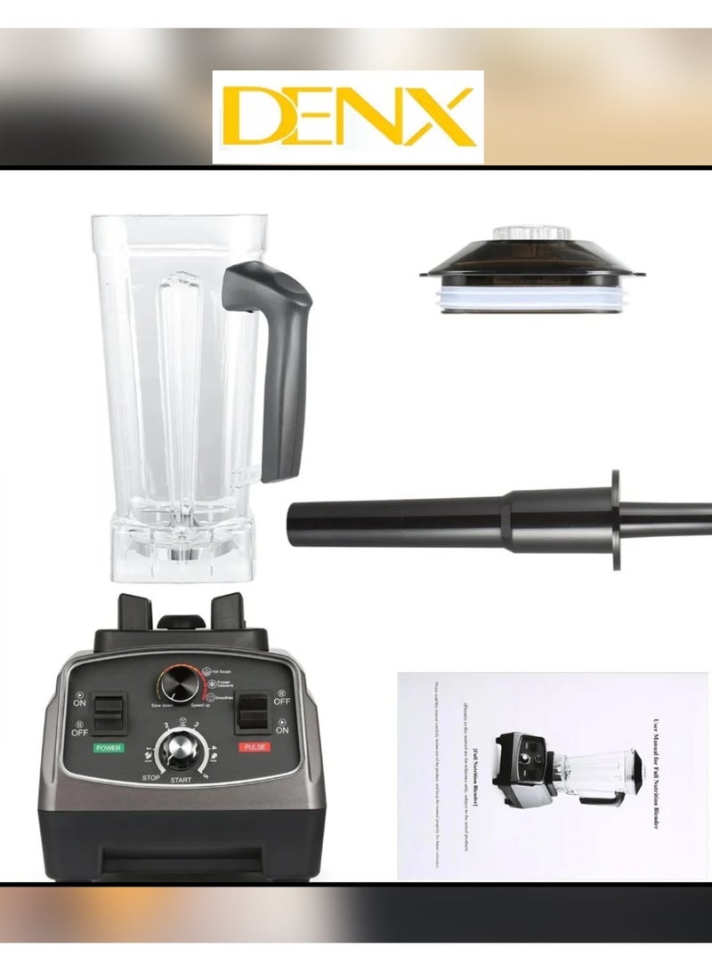 Denx DX1783 Multi Function Super Blender 2000ML Capacity Polycarbonate Jar - Image 5